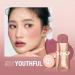 6 Colors Lipstick Glow Colour Bounce Blush Stick 3-In-1 Tint Buildable Waterproof Lightweight Blush Stick Cream Blends Perfectly Onto Skin Dainty For Eyes Lips & Cheeks Versatile Use (#01 Youthful) - Buy Online on GoSupps.com