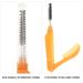 Buy ARTIBETTER 6pcs Collapsible Eyelash Comb & Mascara Tool | Double-Sided Eyelash Separator & Spoolie - Perfect for Eye Lash Extensions & Makeup Essentials - Buy Online on GoSupps.com