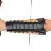Adjustable Leather Arm Guard for Archery and Hunting - Brown-Black - Buy Online on GoSupps.com
