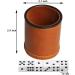 RERIVER Leatherette Dice Cup with Lid and 6 Dices - Velvet Interior, Quiet Shaking for Board Games - Brown - Buy Online on GoSupps.com
