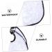 Beavorty Hair Salon Tool 4 Pcs Elderly Shampoo Bib Hair Dye Cape Shampoo Hair Washing Cape Hair Stylist Apron Modeling Scarf 57x25x1cmx2pcs Whitex2pcs - Buy Online on GoSupps.com