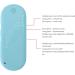 Yunir Bluetooth Pillow Speaker - Bone Conduction Stereo Portable Sleep Speaker with Volume Control & Sleep Timer - Ideal for Home Use (Sky Blue - Buy Online on GoSupps.com