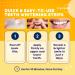 Teeth Whitening Strips for Sensitive Teeth - Enamel Safe 42 Pcs Deep Stain Removal 21 Treatments Natural Ingredients Mint Freshness - Buy Online on GoSupps.com
