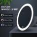 TOUCHBeauty 7X Rechargeable LED Makeup Mirror | 6.7 Inch Waterproof Lighted Shower Mirror with Locking Suction Cup | Wall Mirror TB-1779 - Buy Online on GoSupps.com