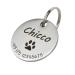 Dog brand with engraving - personalized with name - 23mm - name tag for collar - Dog day - trailer brand for dogs - with symbol selection - animal brand for dogs cats & puppies