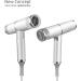 Ion Hair Dryer Portable Light Hair Dryer Professional Hair Dryer Hair Protection 3 Heating Settings and Unlimited Speed with Diffuser and Concentrator Nozzle Suitable for Home and Travel - Buy Online on GoSupps.com