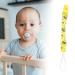 Buy Generic Pacifier Clip | Anti-Drop Pacifier Holder & Bite Toy | Fits Most Pacifiers - International Shipping Available - Buy Online on GoSupps.com