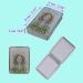 Set of 4 Small Magnifying Makeup Compact Mirrors - 1x/2x Magnification, Portable Handheld Mini Rectangle Pocket Mirrors with Floating Glitters - Perfect Gift for Women and Girls - Buy Online on GoSupps.com
