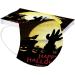 3 Ply Disposable_Face_Mask with Halloween Cute Pattern Design Comfortable Covers Suitable For Adults Outdoor Use Protection - Buy Online on GoSupps.com