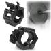 Rierousy 2 pieces of dumbbell closures dumbbell bars closure 50mm dumbbell quick lock barbell clamp barbell closure for safe training and quick change dumbbell slices