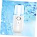 Beatifufu Nano Water Replenishing Instrument Portable Humidifiers Portable Face Steamer Hydrator White Plastic - Buy Online on GoSupps.com