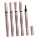VINTORKY 5pcs Eyeliner Empty Pipe Bottle Refillable Eyeliner Pen Dropper Empty Cuticle Oil Pen Golden Plastic