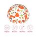 Cute Fox Waterproof Luxury Shower Cap for Women - Reusable Fashion Hat with Elastic - Ideal for Long, Short, Curly Hair (Color 10) - Buy Online on GoSupps.com