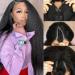 18 Inch Yaki Straight V Part Wig | Upgrade U Part Human Hair Wig for Black Women - Buy Online on GoSupps.com