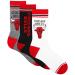 Primark Limited-pack with 3 bulls socks-set with 3 NBA socks officially licensed size 43-46 EUR black white and gray 43-46