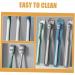 Beavorty 8-Piece Manual Toothbrush Set | Reduce Tooth Spots | Portable & Household Use | Large Head for Camping - Buy Online on GoSupps.com