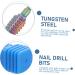 MERRYHAPY Manicure Tools Safety Bits for Nail Drill Nails Drill Bits Nail Bit Nail Art Polishing Tools Manicure Art Drill Bits Cuticle Pusher Drill Bits for Nails Tungsten Steel 5.4x1.2cm Colorful - Buy Online on GoSupps.com