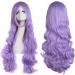 Colorfulpanda 32 Long Wavy Curly Purple Cosplay Wig for Women - Harajuku Anime Style - Buy Online on GoSupps.com