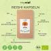 Myvial Bio Reishi Capsules - 120 Vegan Capsules (60 Day Supply) - 400mg Natural Ganoderma Lucidum - Eco-Friendly & Plastic-Free (2 Pack) - Buy Online on GoSupps.com