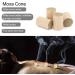 Brrnoo 108pcs Smokeless Moxa - Home Use Moxa Cone & Stick Acupuncture Massage Tool for Optimal Health Care - Buy Online on GoSupps.com