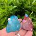Home Decoration 2pcs Aura Crystal Cluster Angel Aura Titanium Quartz Crystal Specimen Minerals s - Buy Online on GoSupps.com