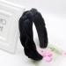 LEBENSWERT Velvet Braided Headband for Women - Vintage Wide Traditional Hairband in Black | Stylish Fashion Accessories International Shipping - Buy Online on GoSupps.com