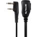 Retevis RT22 Walkie Talkie Earpiece 2 Pin Acoustic Tube Headset with Mic PTT | Compatible with RT15 RT21 H-777 RT68 Baofeng UV-5R BF-888S | 2 Pack - Buy Online on GoSupps.com