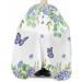Eucalyptus Floral Barber Cape - Stylish Hair Cutting Cape for All Ages | Adjustable Neckline | 55x63 Inch | Perfect Salon Accessory - Buy Online on GoSupps.com