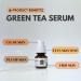 Clarifying Green Tea Hyaluronic Acid Serum | Niacinamide | Skin Repairing Face Serum for Red Light Therapy - International Shipping - Buy Online on GoSupps.com