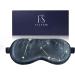 FELYSIK 22 Momme Mulberry Silk Eye Sleep Mask - Black Galaxy Print | 100% Silk Eye Cover for Sleeping | Soft Real Silk Filled | Thick & Blackout - Buy Online on GoSupps.com
