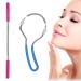 Face hair remover manual jumping face hair remover 2 pieces of face hair removal feather eyebrows face -hair remover spring hair plain face epilator spring face