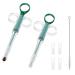 newhsy 2 Pieces Cat Dog Pill Popper Silicone Dog Pill Dispenser Tool with 4 Soft Silicone Tips Pill Assist for Dogs Cat Including Cleaning Tools