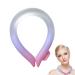 Cooling Neck Wraps Personal Cooling Tube for Hot Weather Wearable Ice Cooling Neck Tubes Hands-Free Neck Bands Coolers Ice Rings Neck Coolers for Hot Weather Hersil Hot Pink