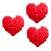 Zerodeko 3000 Pcs Silk Rose Petals Faux Rose Petals Lifelike Rose Petals Affordable Wedding Decorations Ornament Popcorn Decorations Romantic Decorations Pillow Filler Red Rose Petals 1000