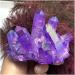 Aura Crystal Cluster Purple Angel Aura Titanium Quartz Crystal Specimen Minerals s Stone Crystal Reiki - Buy Online on GoSupps.com