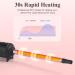 Professional Curling Wand 13mm - Ceramic Hair Curler for All Lengths | Rapid Heating Dual Voltage Includes Glove - Buy Online on GoSupps.com