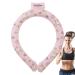 Cooling Neck Wraps | Quickly Cooling Neck Wraps Cooling Tube | Hands- Cold Pack Reusable Neck Cooler Summer Heat Relief for Hot Flashes and Fever Pink
