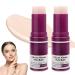 Lot de 2 baumes multi calcium anti- ge et raffermissant cor en Skincare Stick Calcium Volume Multi Balm cor en Make Up Eye Tightener crayon hydratant au collag ne pour les yeux le visage et le 1 g (Lot de 1)