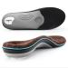 VALSOLE Thick Warm Wool Insoles for Men Women Orthotic Insole Arch SupportFor Insole Plantar FasciitisInsole for OverPronation Flat Feet Metatarsalgia Heel Pain Fleece Thermal Insoles (Brown) UK-4-23cm Brown
