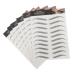 Ipetboom 6 sheets Miss Lady Eyebrow Sticker The Tie Stich Brow D Imitation Waterproof Transfer Eco Temporary