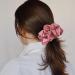 CEELGON Large Silk Satin Scrunchies for Women - Pack of 6 Oversized Hair Ties in Pink Champagne Ivory Gold - Buy Online on GoSupps.com