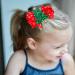 5 Pcs Christmas Sequins Alligator Clips | Girls Hair Bows Barrettes | Santa, Christmas Tree & Elk Styles - Buy Online on GoSupps.com