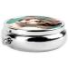 Curious Cat Portable Metal Pill Box | Mini 3-Compartment Design | Ideal for Small Pills & Travel - Buy Online on GoSupps.com