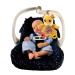 Teytoy 2 Pcs Crinkle Baby Toys with Teether | Newborn Teething Sensory Bib | Soft Snuggle Security Blanket for Unisex Babies 0-36 Months - Owl and Deer Design - Buy Online on GoSupps.com