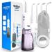 Water Dental Flosser Cordless Water Flosser - Rechargeable Water Floss - IPX7 Waterproof - Oral Irrigator Water Flosser - Water Flosser for Teeth - Portable Water Flosser