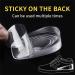 1 Pair Silicone Gel Height Increase Insole Heel Pads - 1cm Lift for Women - Buy Online on GoSupps.com
