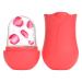 Face Ice Roller Small Ice Cube Roller - Ice Roller for Face and Eye Facial Beauty Ice Roller Skin Care Tools Ice Facial Cube Silicone Ice Mold Red