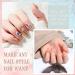 Blacico Nail Tips and Glue Gel Nail Kit - 500pcs Gel Tips, 5 in1 Gel Glue, UV/LED Lamp - Almond Acrylic Kit for Women - Buy Online on GoSupps.com