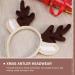 2 Pack Reindeer Antler Headband for Kids - Christmas Antlers Gift | Milk White - Perfect for Christmas & Thanksgiving - Buy Online on GoSupps.com