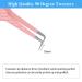 High Precision Pink Lash Tweezers for Eyelash Extensions - Professional Japanese Stainless Steel Tool by GEMERRY - Buy Online on GoSupps.com